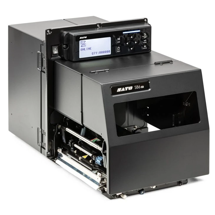 Sato S86ex Thermal Transfer Barcode Label Ribbon Printer Industrial Label Barcode Printer