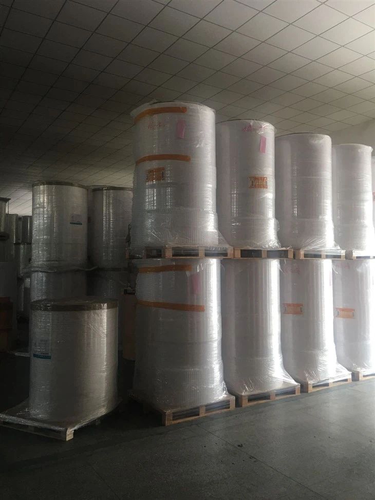 Semi-gloss Paper CSR01 Removable Oil Glue Label Jumbo Roll